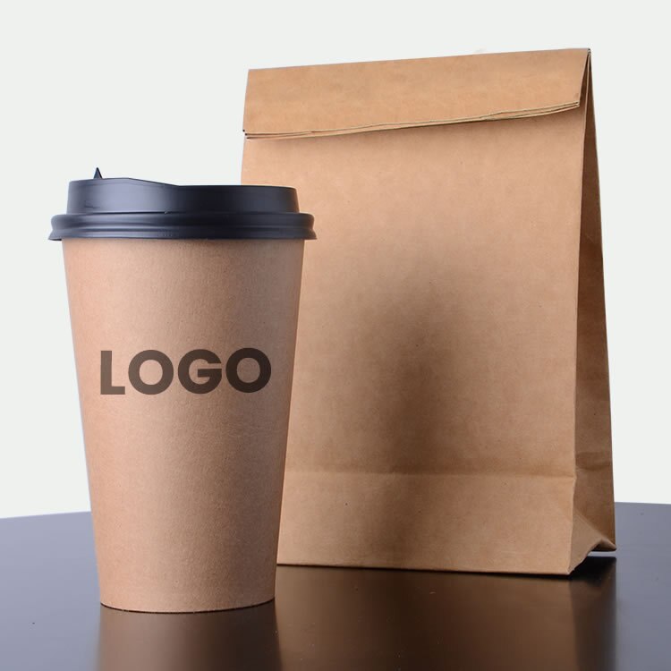100pc/pack 2.5/4/7/8oz Disposable Paper Cups Kraft Paper Cups Coffee Milk Cup Paper Cup For Drinking BirthdayParty Supplies