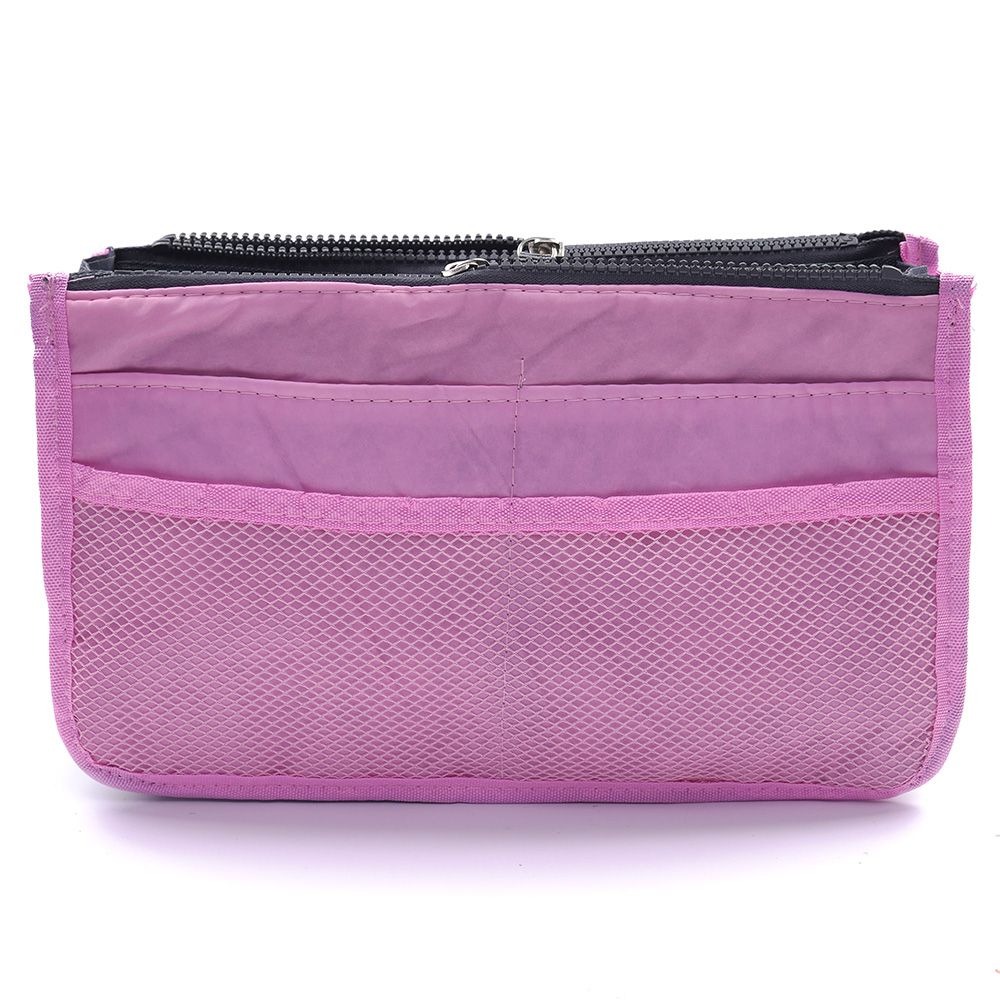 Makeup Bag Case Organizer Insert Bag Women Nylon Travel Handbag Large liner Lady Make up Cosmetic Bag Female Wash Toiletr: 3