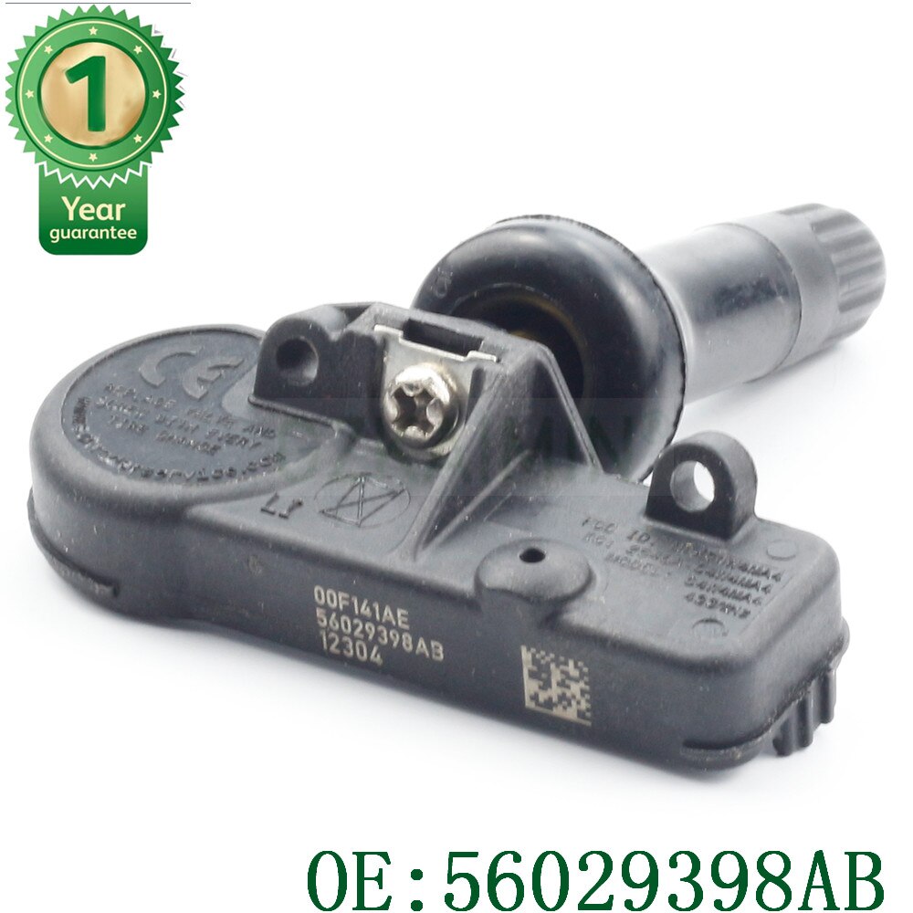 Set 4 Originele Standaard Oem 56029398AB 433 Mhz Tpms Bandenspanning Sensor Voor Chrysler Voor Jeep Voor Fiat Voor dodge