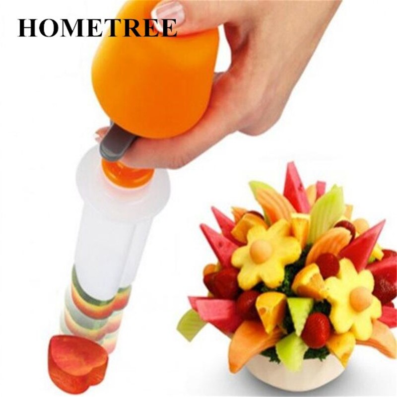 HOMETREE Neue 15 stücke einstellen DIY Gemüse Obst Carving Gerät Obst Salat Schnitzen bilden Küche Kuchen Dekoration Werkzeuge h311
