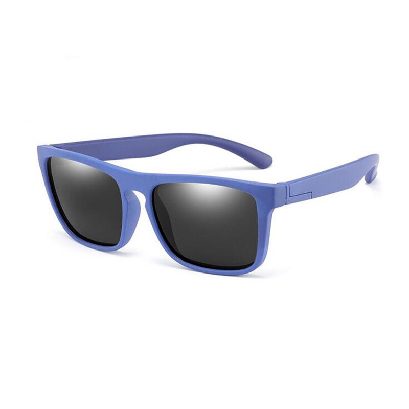 Cool Gepolariseerde Zonnebril voor Kinderen Zonnebril voor Kinderen Jongens Meisjes Sunglass UV400 Bescherming Kinderen: Blue-Gray