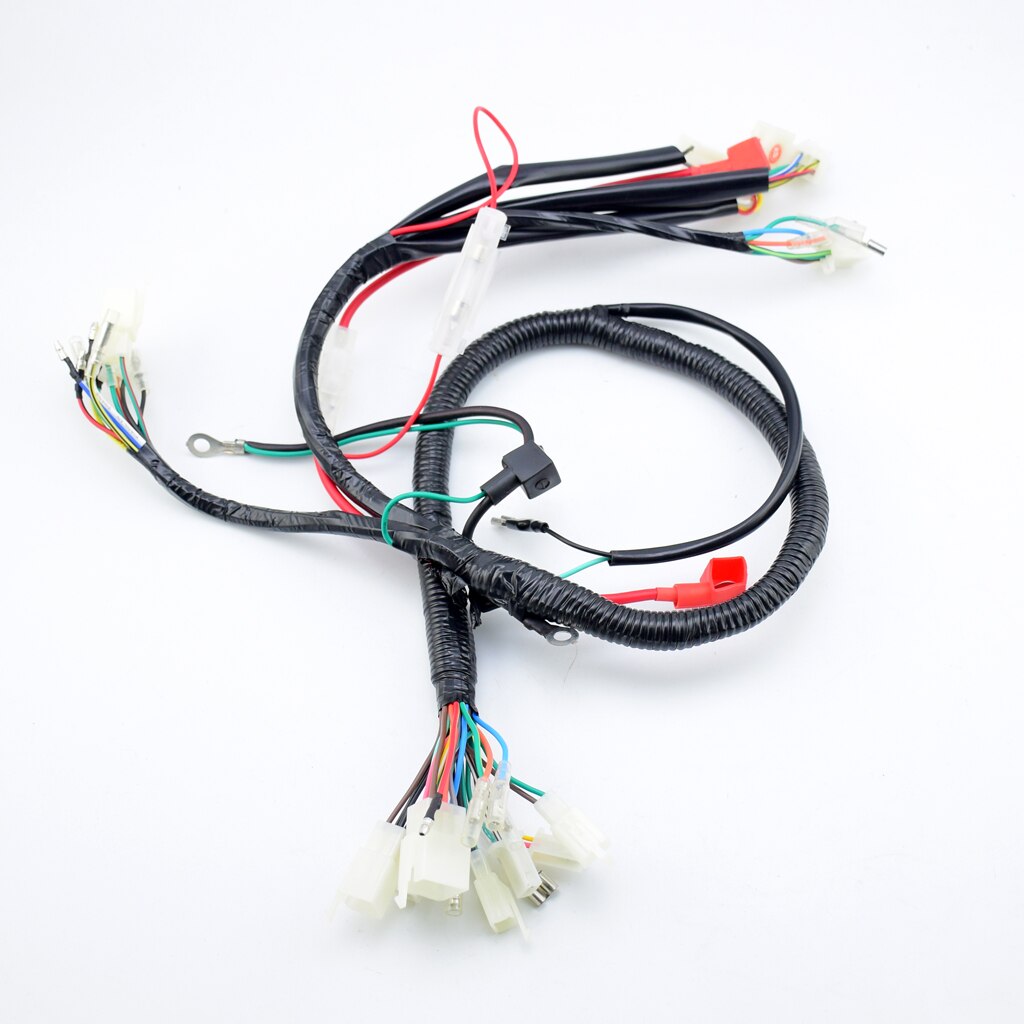 COMPLETE WIRING HARNESS ASSEMBLY & CONTROL SWITCH & Turn handle Grip FOR HONDA Z50 GORILLA MONKEY
