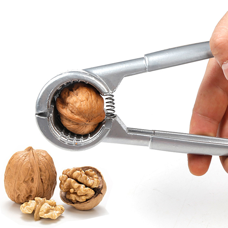 Aleación de Zinc Cascanueces descascanueces grieta almendra nuez Pecan avellana Filbert cocina tuerca descascarador Clip herramienta pinzas de sujeción Cracker