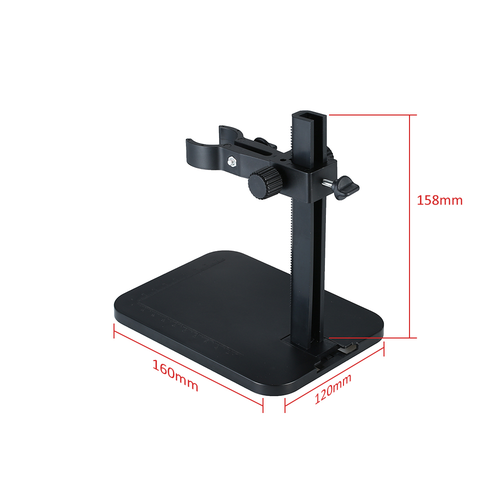 Microscope Part Accessories USB Digital Microscope Stand Holder Light Weight Adjustable Height Bracket Mini Foothold Table Frame