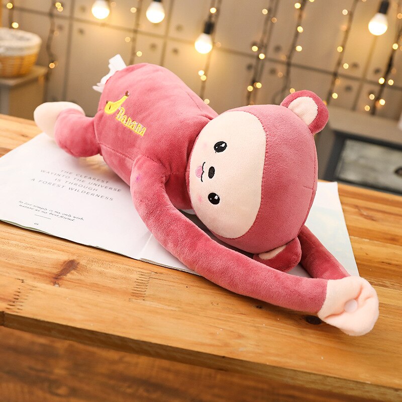 Cute Monkey Plush Toy Tissue Box Pipi Monkey Tissue Box Car Car Tissue Box Animal Tissue Box: A