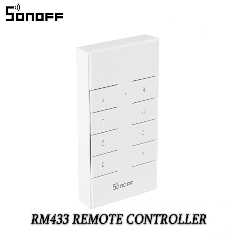 Sonoff D1 Draadloze Wifi Diy Smart Dimmer Voor Ewelink 433Mhz Controler Afstandsbediening Werk Met Alexa Google Thuis Voice controle: RM433 controller