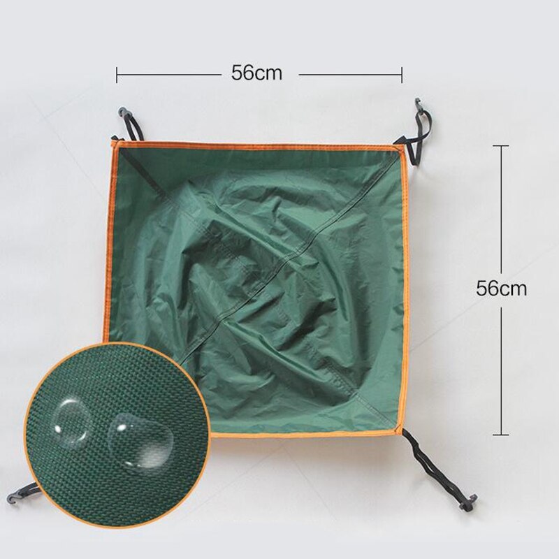 Outdoor Camping Vervanging Tent Dakraam Top Cap Rain Proof Bescherming Dak Vent Cover Top Canopy (Groen)