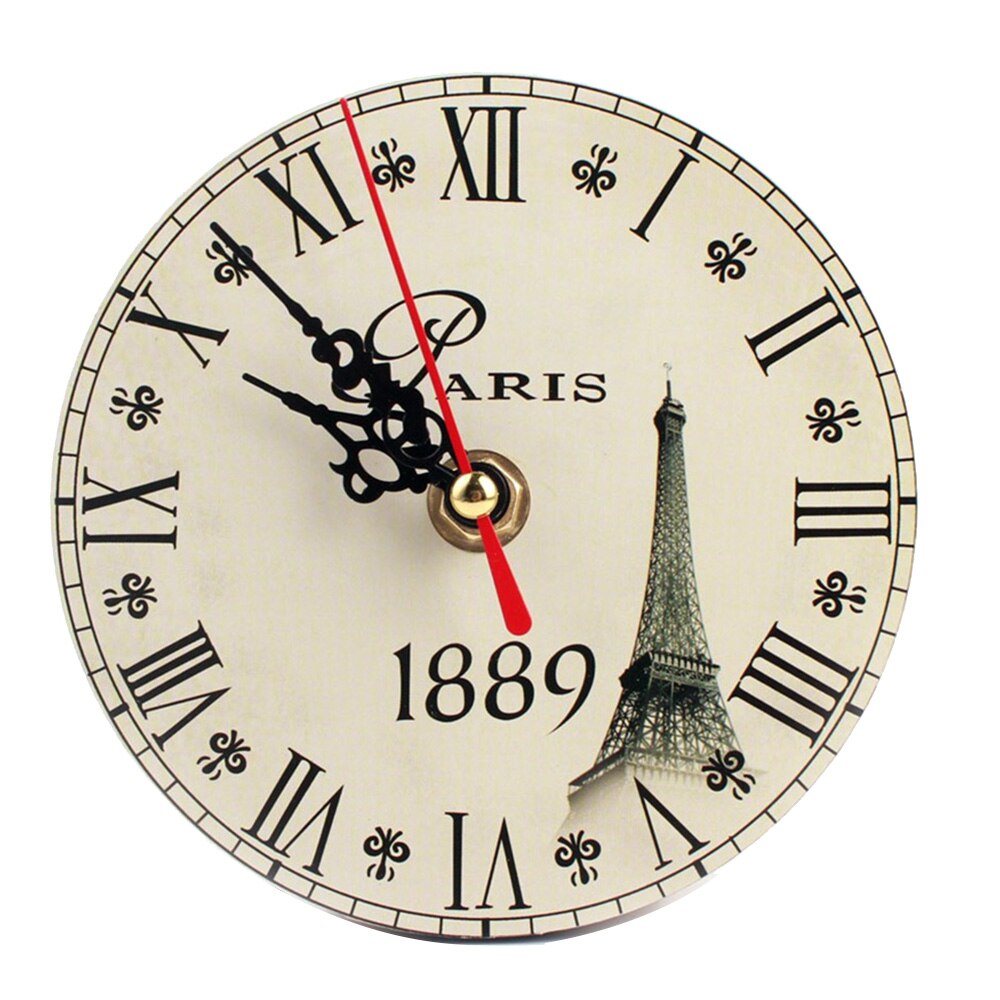 1 reloj de pared Vintage de madera moderno estilo antiguo para el hogar sala de estar Oficina cocina pared 11,5 cm/30cm: green