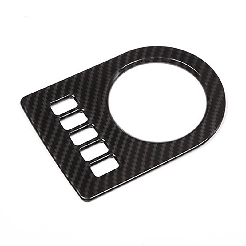 TopCarbon Fiber Gearbox Control Panel Cover Frame Gear Shift Trim Car Accessories for XF XE XJL XJ F-PA F-Pace X761