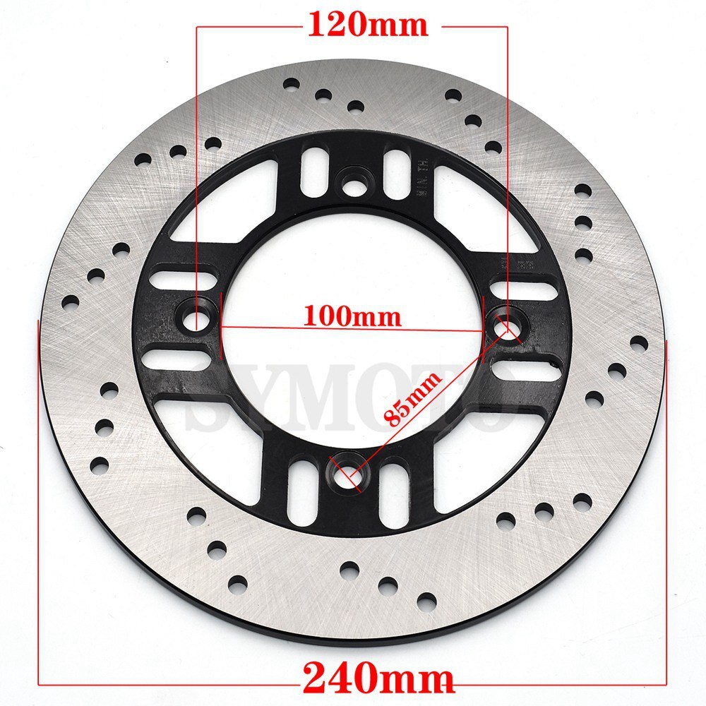 Voor Kawasaki ZXR400 1991-03 ZX-4 88 ZR400 Zephyr 97-01 ZZR400 93-99 ZR550 91-98 ZZR600 ZX600 E6F 1993-2007 Achter Remschijf Rotor