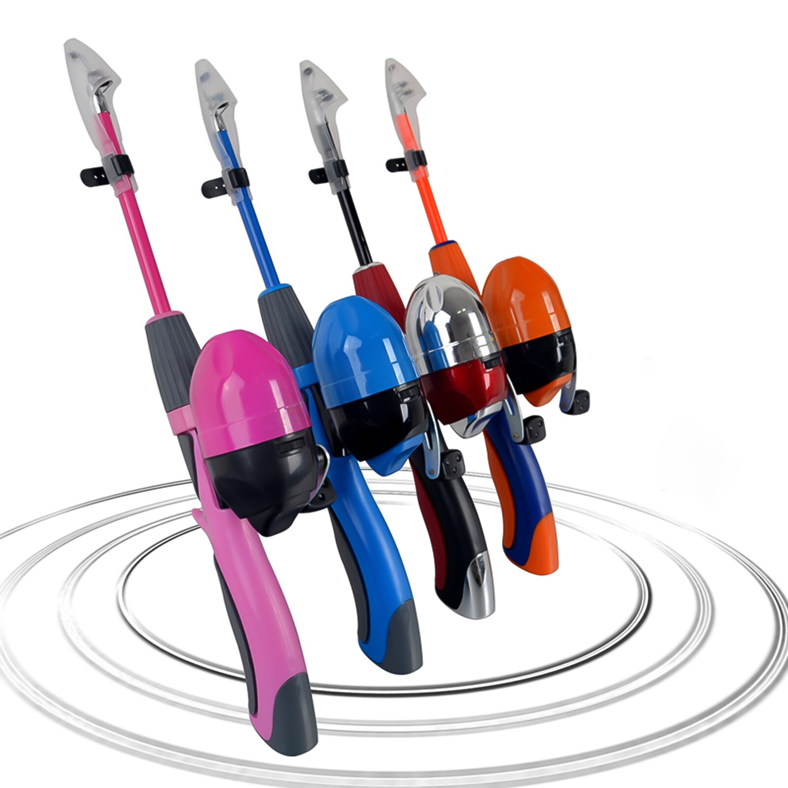 Kids Telescopic Fishing Pole Pod All-in-One Reel Line Kit for Youth Beginners