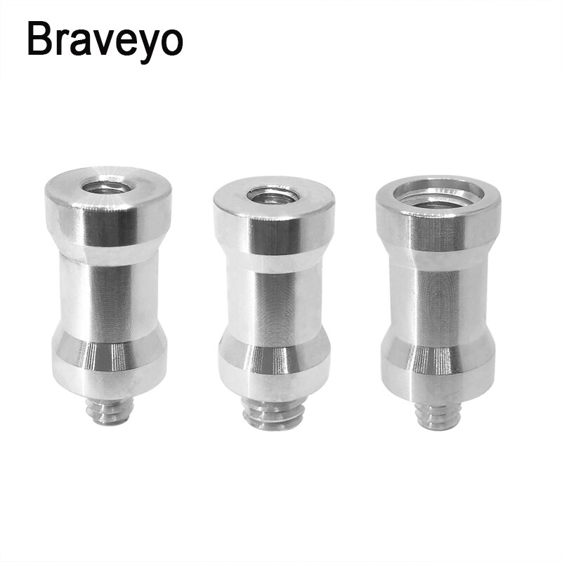 Konverteringsskrue 1/4 to 3/8 m8 m6 skruer blitzstativ kuglehoved monopod adapter skrue fotograferingstilbehør til spejlreflekskamera stativ
