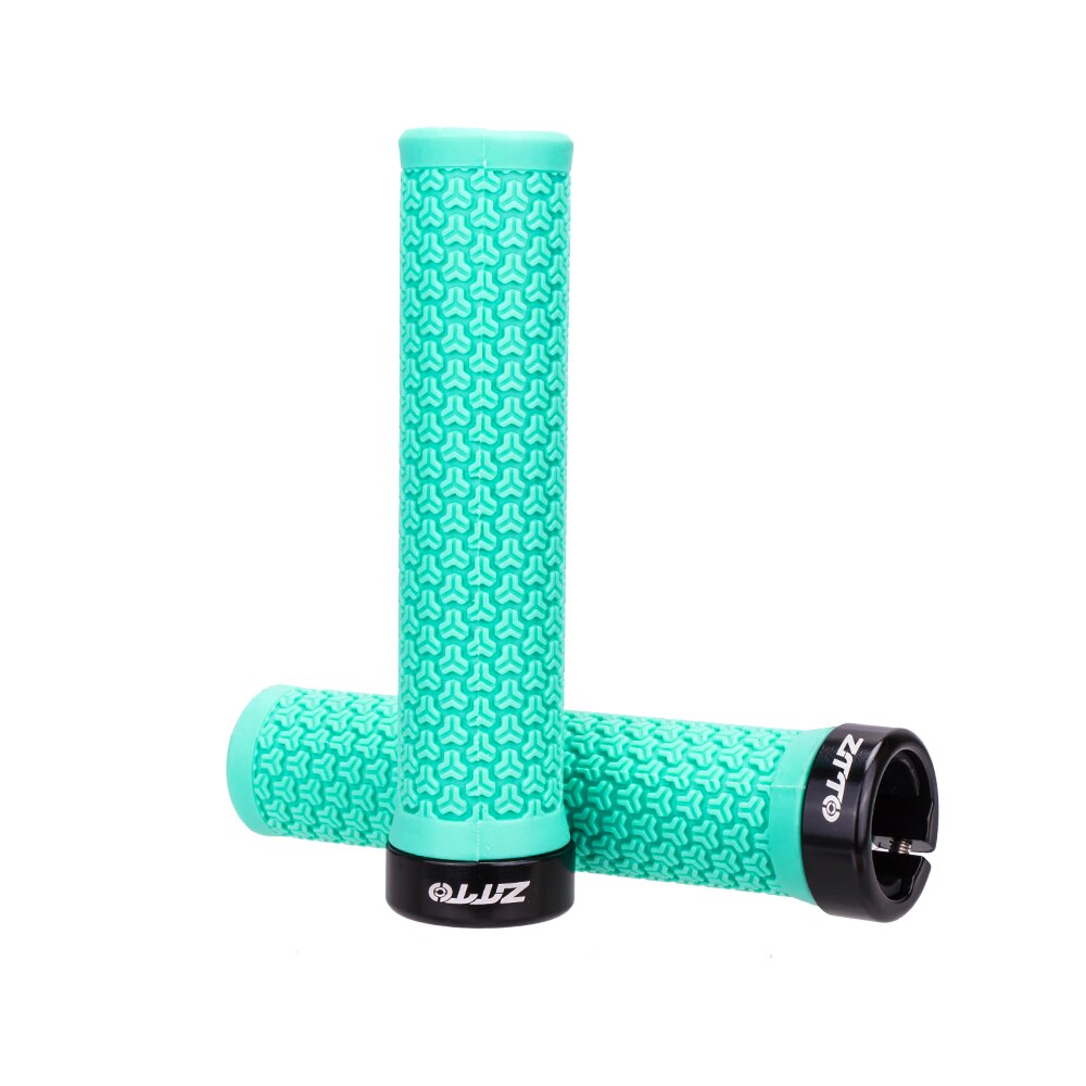 ZTTO MTB Mountain Bike Grips Lock-on Anti-Slip Handlebar Grips Shock-Proof Rubber Grips Fixed Gear Bicycle Road Bicycle Parts: Bianchi
