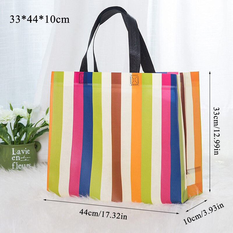 Sac de Shopping pliable à bande, pochette réutilisable, sac à main de rangement de voyage pour femmes, sac à main en toile à bandoulière à la
