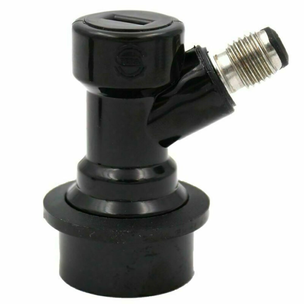 Liquid / Gas Connectors Homebrew Beer Keg Connector Quick Dispenser Ball Lock Keg Disconnects Set for Ball Lock Keg: Black thread