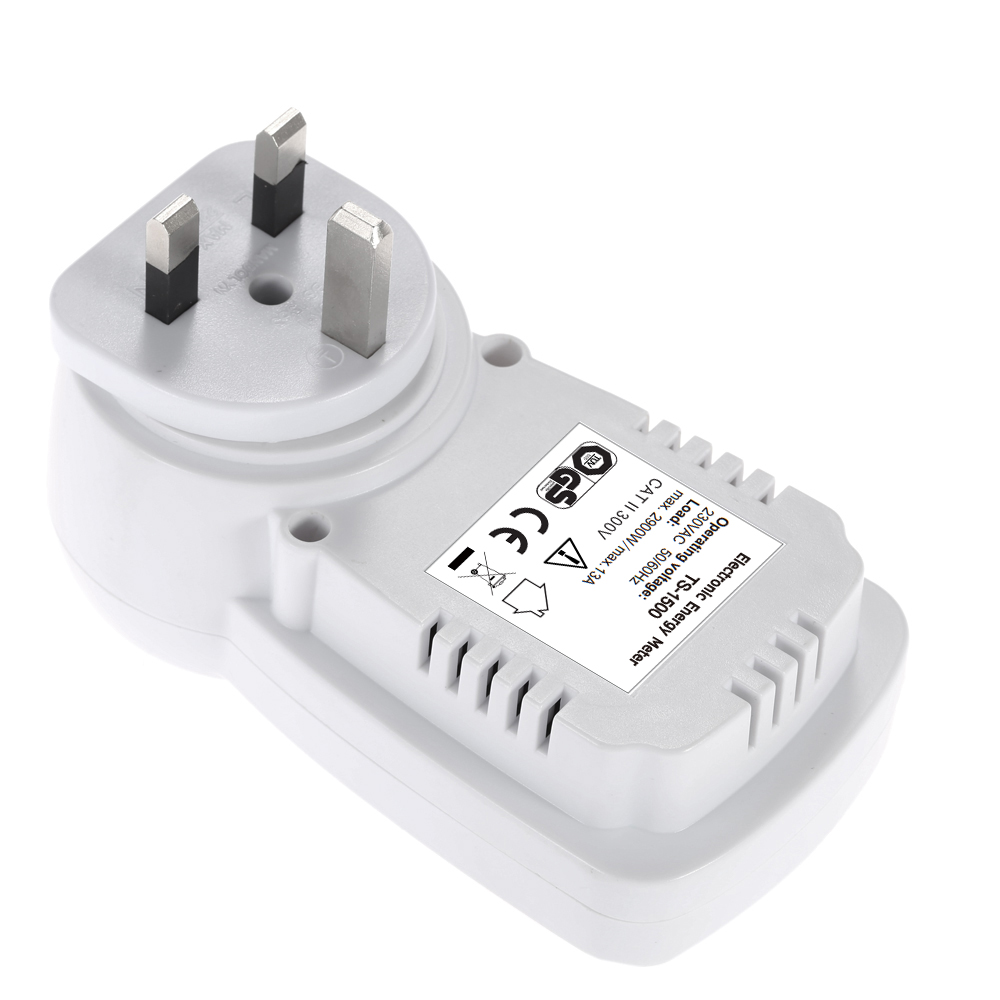 Digital LCD Electric Energy watt meter power meter analyzer Voltage Wattage Consumption Cost analyzer US UK EU AU Plug
