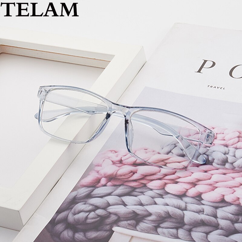 Lunettes carrées transparentes pour femmes, nouvelle , monture optique, lunettes transparentes à rayons bleus, monture rétro, lunettes d'ordinateur