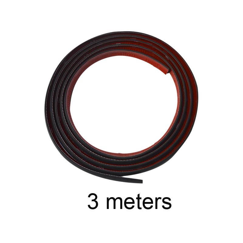 Exterior Car Sealing Strips Sticker Dustproof Waterproof Sound Insulation Auto Window Gap Protection Car Seal Strip Protector: 3m