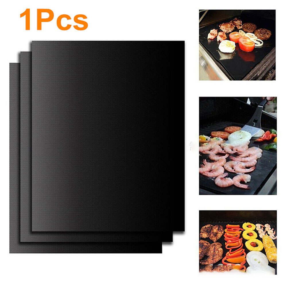 Non-stick Grill Pad Barbecue Bakken Pad Herbruikbare Teflon Koken Plaat 40*30 cm Voor Party Grill Mat gereedschappen