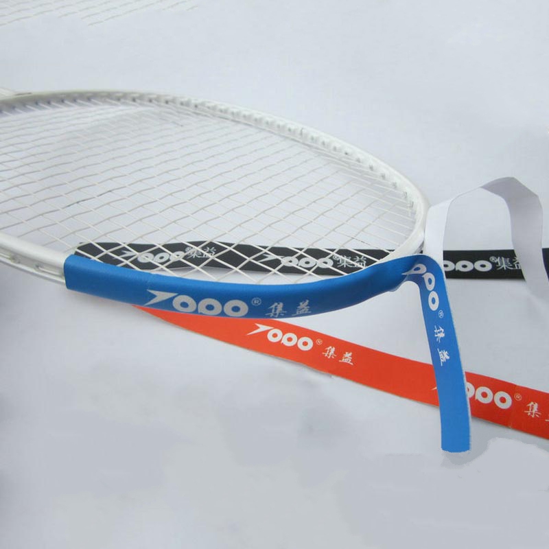 Bande adhésive de protection de bord de tête de raquette de Badminton PU Anti-peinture résistant à l&#39;usure, équipement d&#39;accessoires de Badminton de Sport