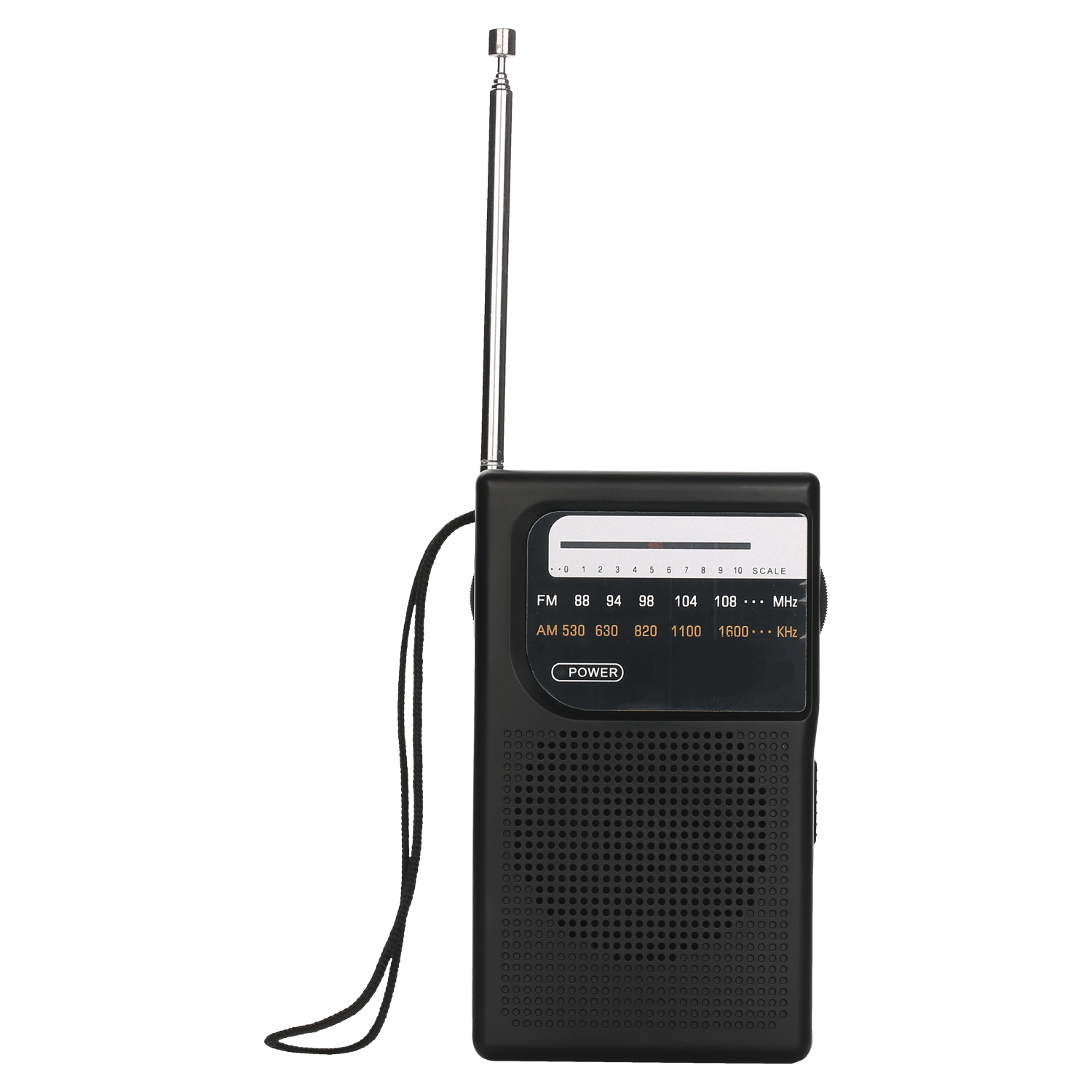 Przenośne mini radio AM / FM dwuzakresowe stereofoniczne radio kieszonkowe odpowiednie do pieszych wędrówek kempingowych z gniazdem słuchawkowym