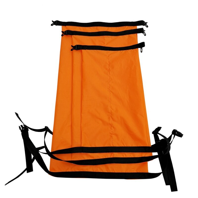 Outdoor Compressie Stuff Sack Handig Lichtgewicht Slaapzak Opslag Pakket Voor Camping Reizen Drift Wandelen: Orange M Size