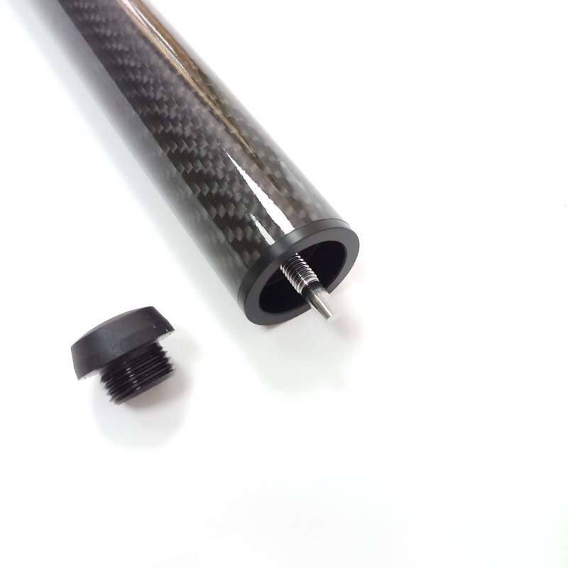 Black Carbon Pool cue extension 8inch Billiards cue extend for P3 cues Billiards cue accessories