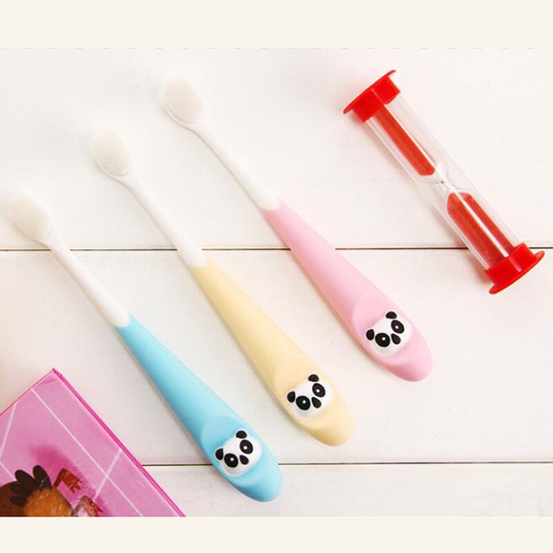 Baby Leuke Zachte Tandenborstel Voor Kinderen Tanden Cartoon Panda Training Tandenborstels Baby Dental Care Tandenborstel