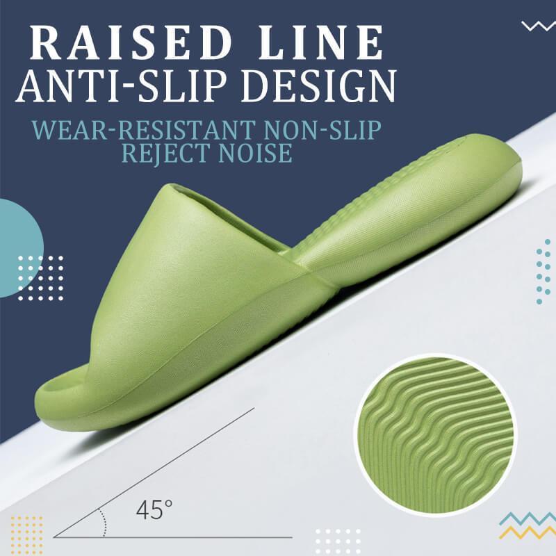 Ultra Cloud-Soft Slippers Men's Slippers Indoor Poop Shoes For Man Soft Summer EVA Sandals Mute Non-slip Women Fish Slides Bathr