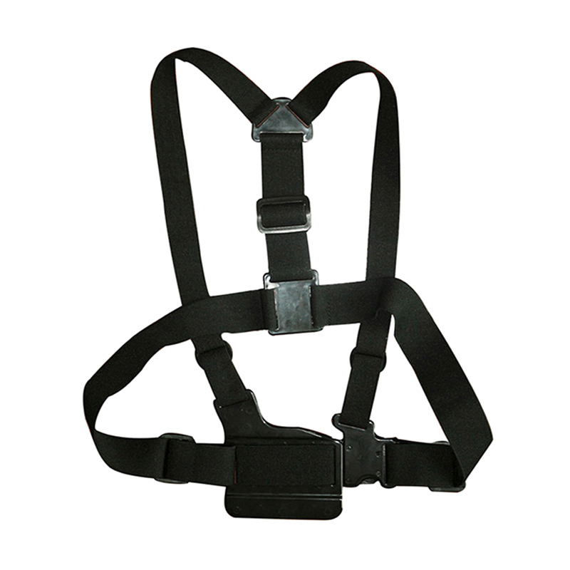 Verstelbare Borst Mount Harness Borstband Borst Riem Voor Gopro Hd Hero 4 3 + 3 2 1 SJ4000 SJ5000 Camera GP26