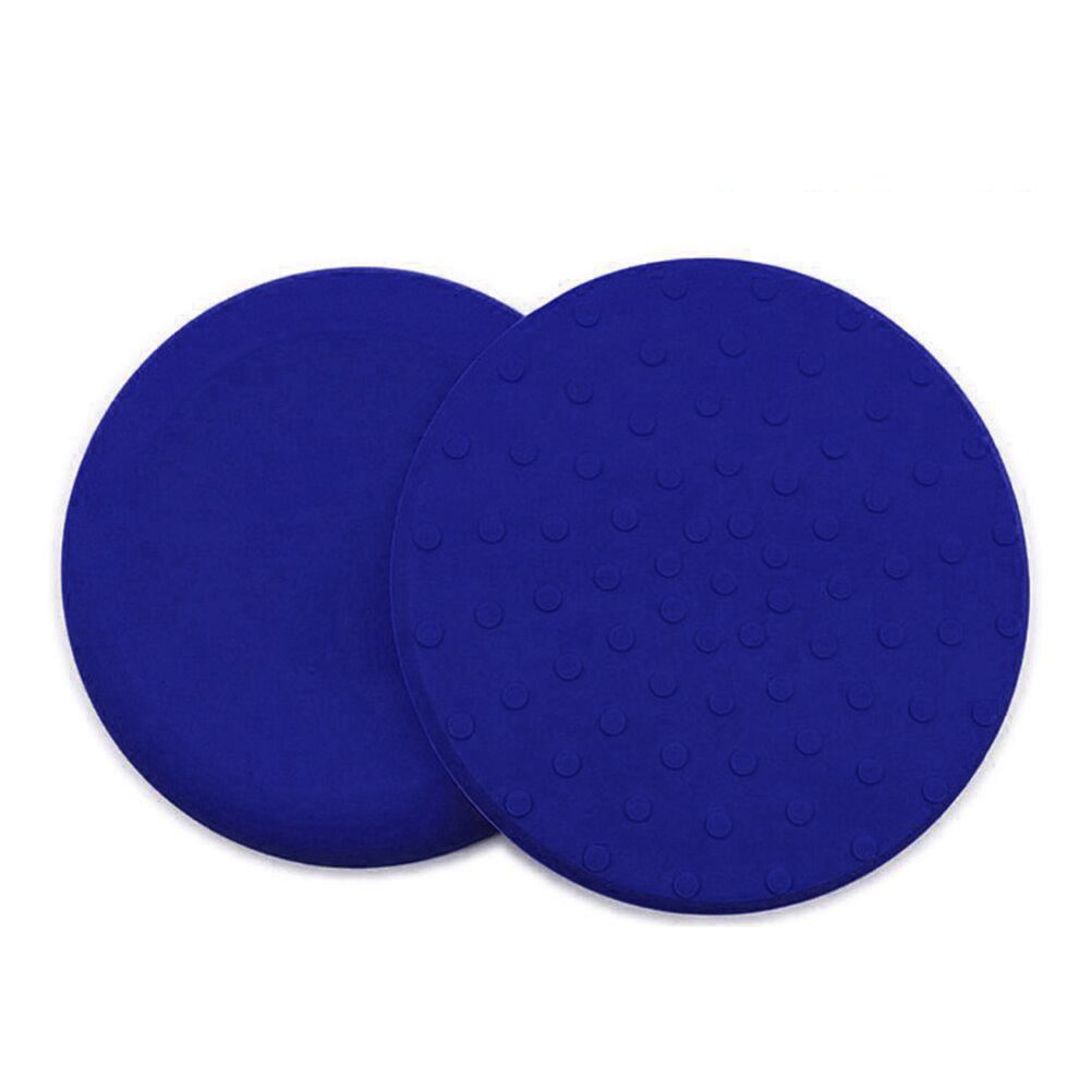 2pcs Portable Plank Round Knee Pads Non Slip Yoga Fitness Mats Disc Sport Support Protective Pad Exercise Cushion: B