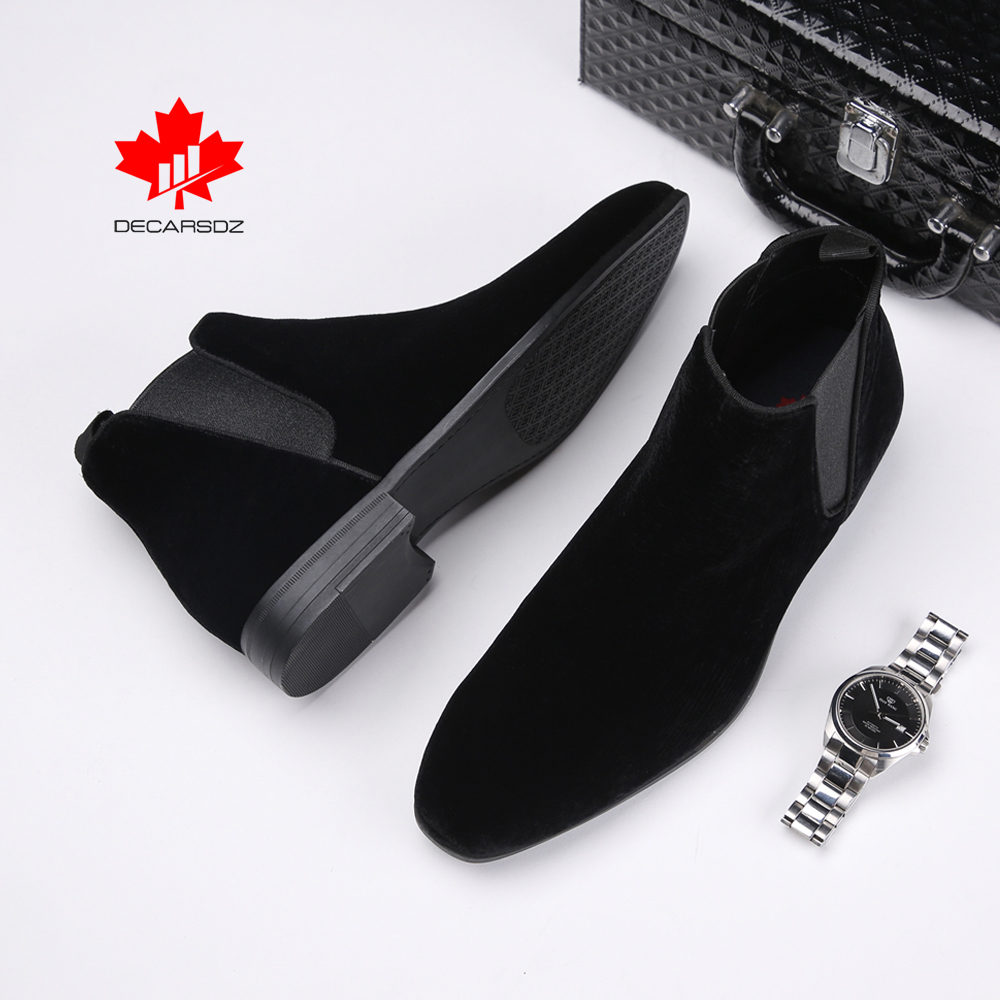 Botas clásicas Chelsea para hombre, botas casuales cómodas de otoño , zapatos de para hombre, botas de hombre con banda elástica, botas para hombre, calzado para hombre