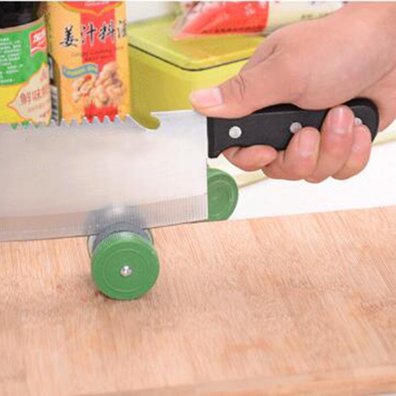 1Pc mini ostrzałka okrągła ściernice kamień robić ostrzenia gospodarstwa domowego osełka akcesoria kuchenne narzędzie knive temperówka