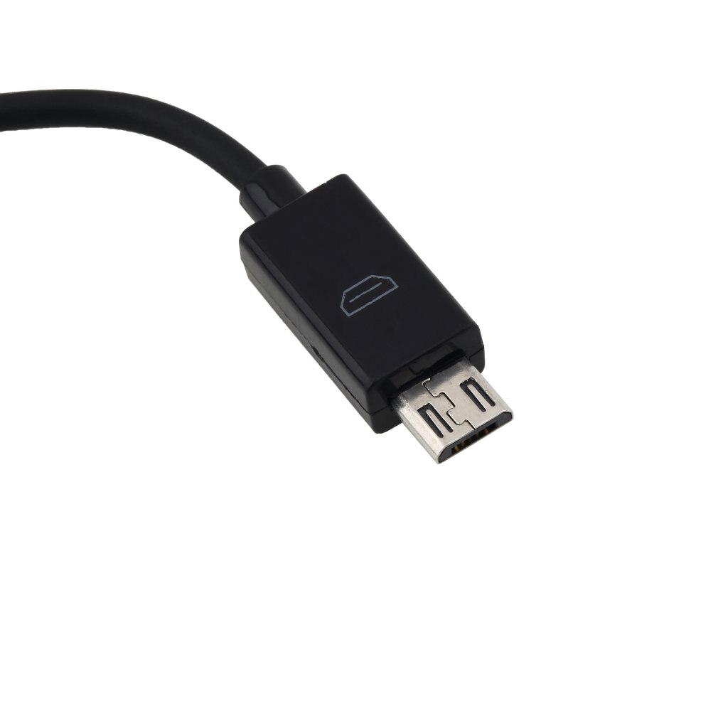 Universal 10Cm Usb 2.0 A Naar Micro B Data Sync Charge Cable Cord Voor Cellphone Pc Laptop Mannelijke naar Male Kabel