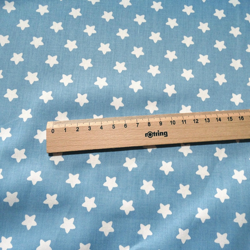 Por metro 100% tecido de sarja de algodão bebê, estampado, pano de algodão para diy, costura, patchwork, acolchoamento, tecidos