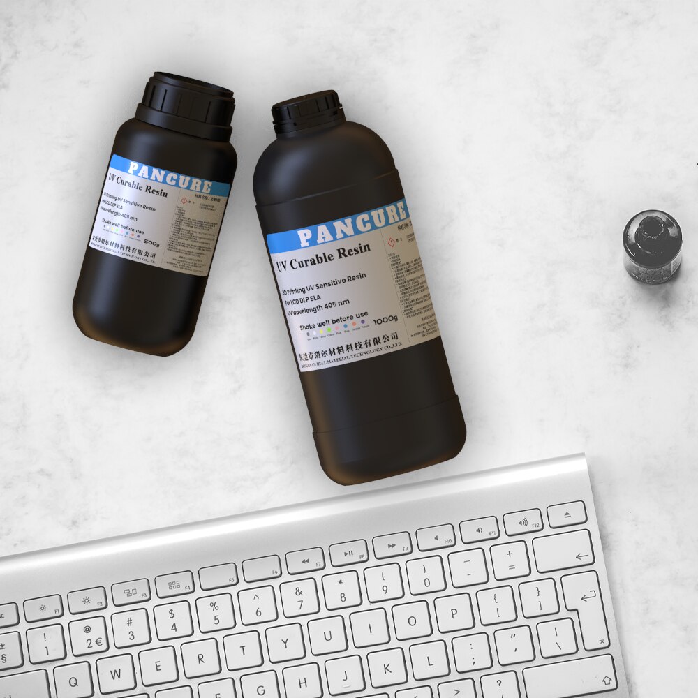 PANCURE 3D Printer Rapid Resin LCD DLP SLA UV-Curable 405nm Photopolymer Printing Liquid 500g 1000g