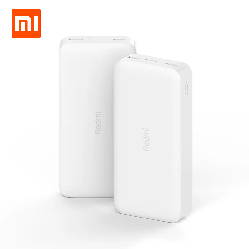 Xiaomi-Banco de energía Redmi, batería externa de 10000mAh, USB tipo C, Cargador rápido Qi 20000, portátil