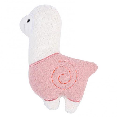 Jouet interactif en forme d&#39;alpaga Panda pour chat, accessoire pour animaux de compagnie: Pink 1