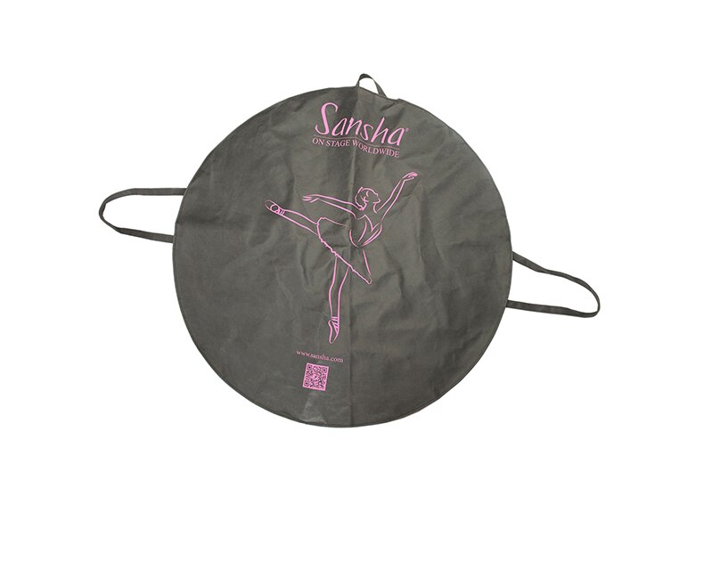Sac de Tutu de crêpe pliable léger tailles adultes diamètre 108cm 42.5 ''sac de Tutu de Ballet transporteur de Tutu de protection: Grey 105cm 41.3 inch
