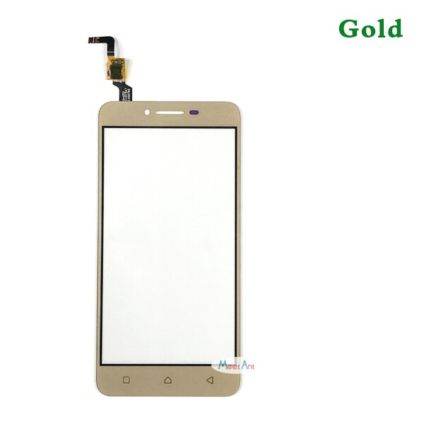 5.0" For Lenovo Vibe K5 Plus A6020 A6020a40 A6020a46 K5 Touch Screen Digitizer Sensor Outer Glass Lens Panel: Gold