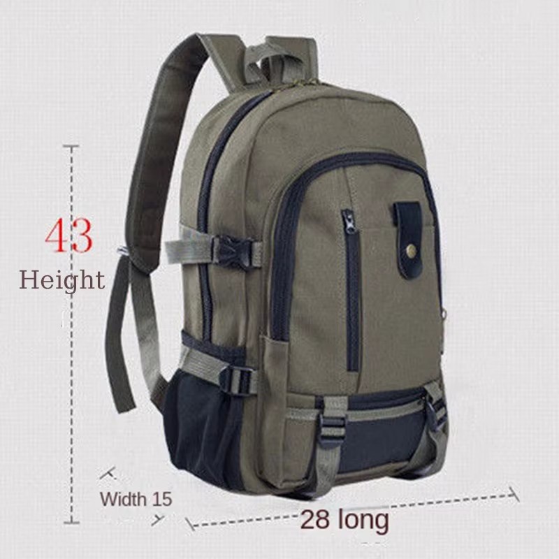 Sac à dos de voyage sac d'alpinisme pour adolescent unisexe grande capacité toile étudiant cartable de enfants sacs à dos