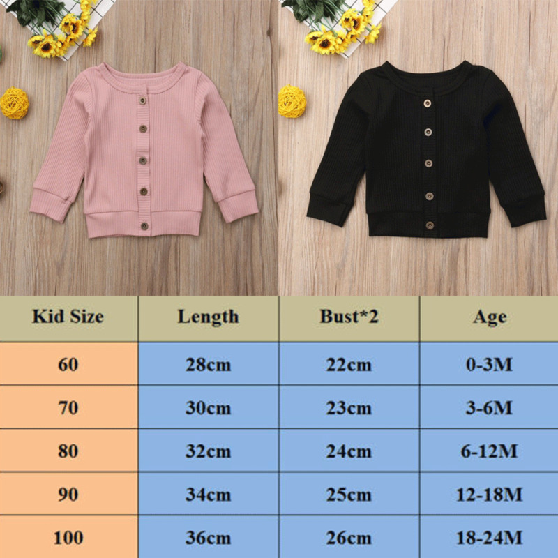 Enfant en bas âge enfants bébé fille vêtements sweat solide à manches longues tricoté haut infantile tenues ensembles survêtement 0-24M