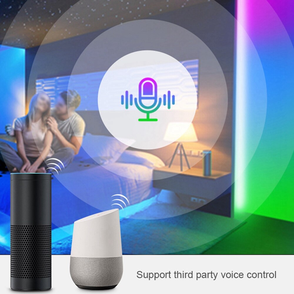 WB5 Bluetooth &amp; RF 5 In 1 LED Controller 5CH Tuay APP For Single Color CCT RGB RGBW RGBCCT Led Strip Lighting Tape