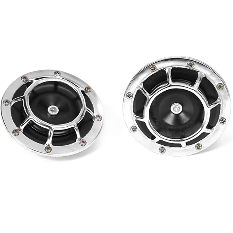 Klaxon universel double ton 12V pour réparation de voiture et camion, klaxon Compact, étanche, pour montage sur Grille électrique, 115db, 2 pièces