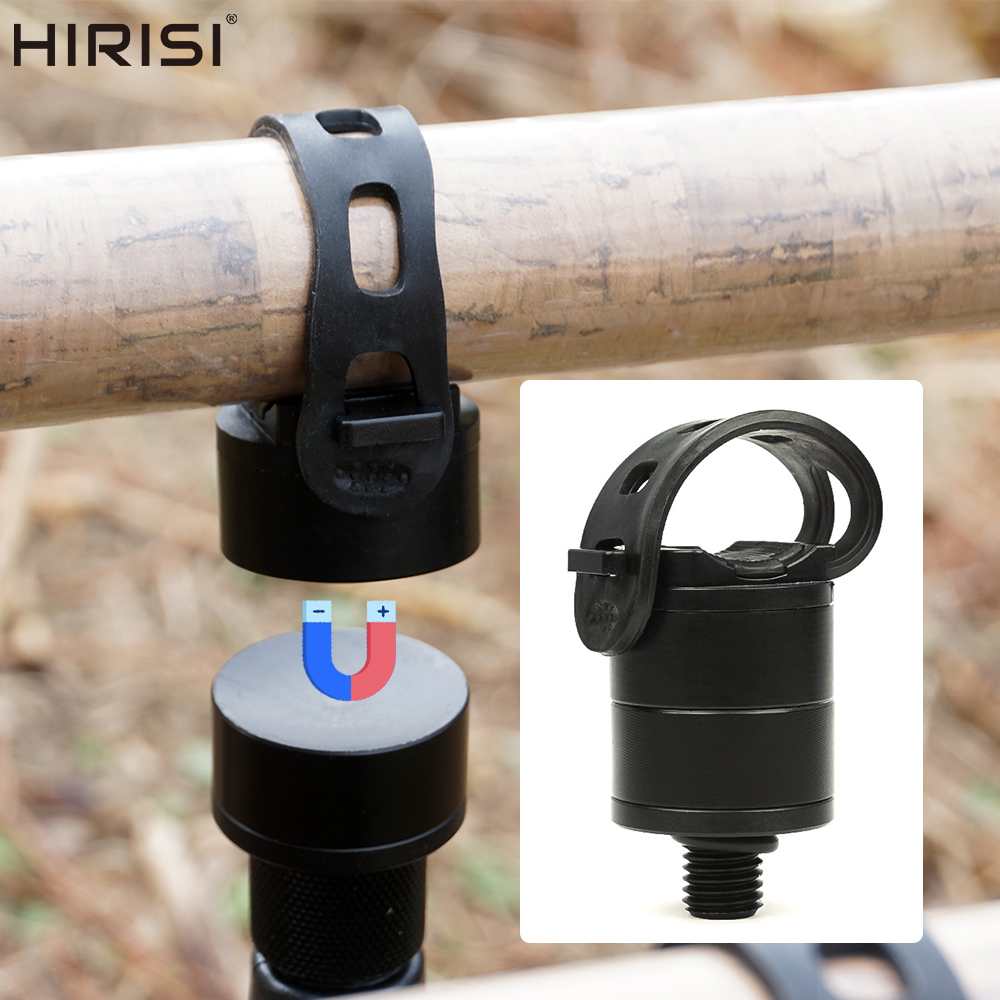 Hirisi Quick-Release Magnetischer Karpfenrutenhalter mit sicherem Pod – Strap-On-Rutenhalterung, langlebiges Angelzubehör AC600
