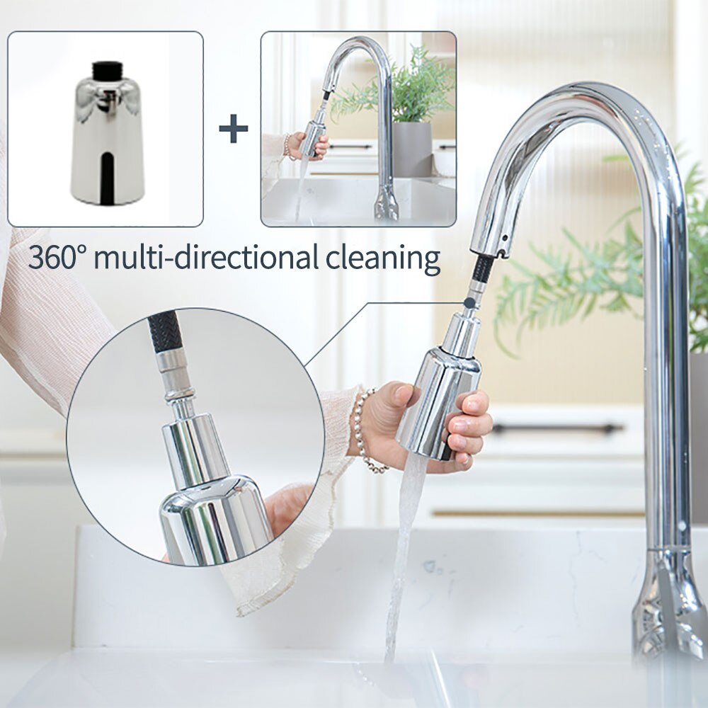 Faucet Infrared Sensor Water Saving Device Kitchen Water Saving Smart Sensor Faucet Mouth Automatic Sensor Faucet Double Sensor