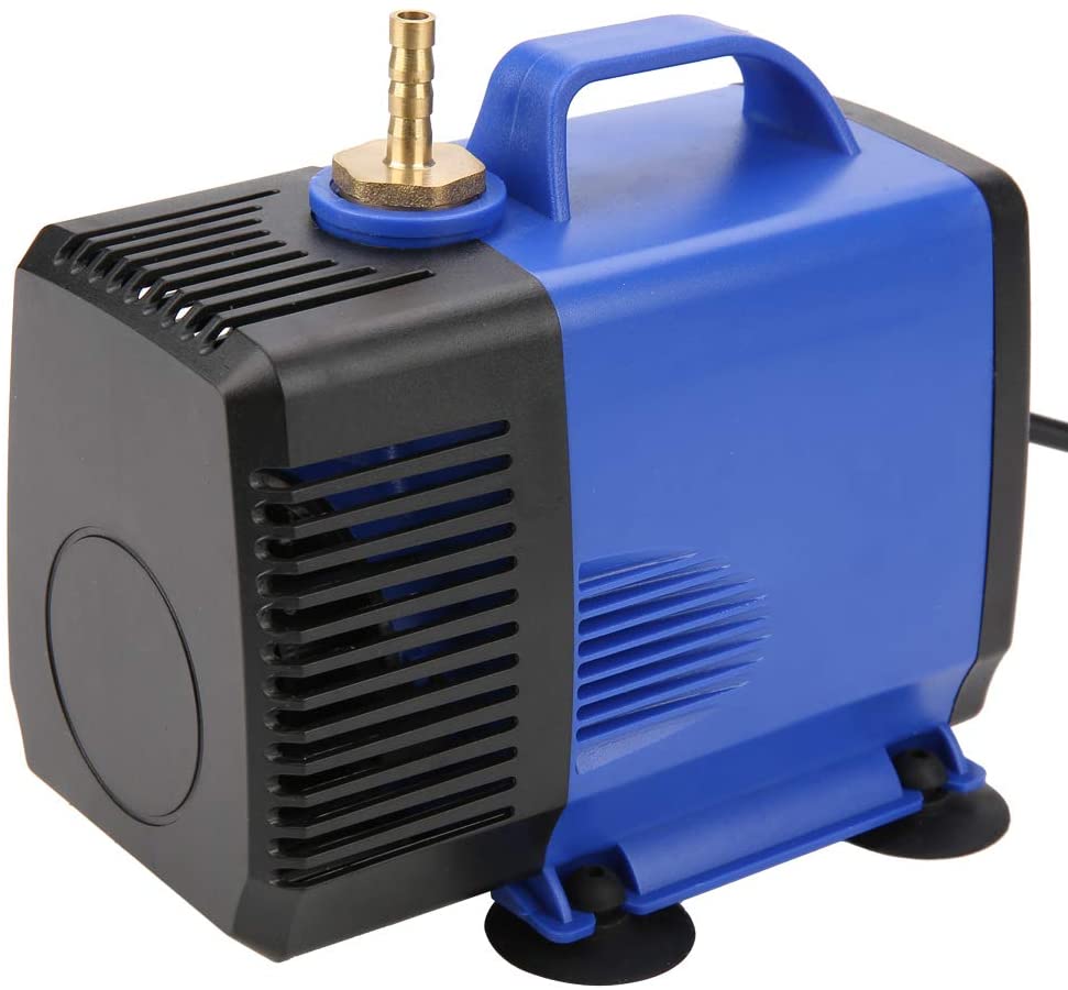 80W Electric Submersible Pump Spindle Motor Cooling Water Pump for CNC Engraving Machine - CN Plug 220V