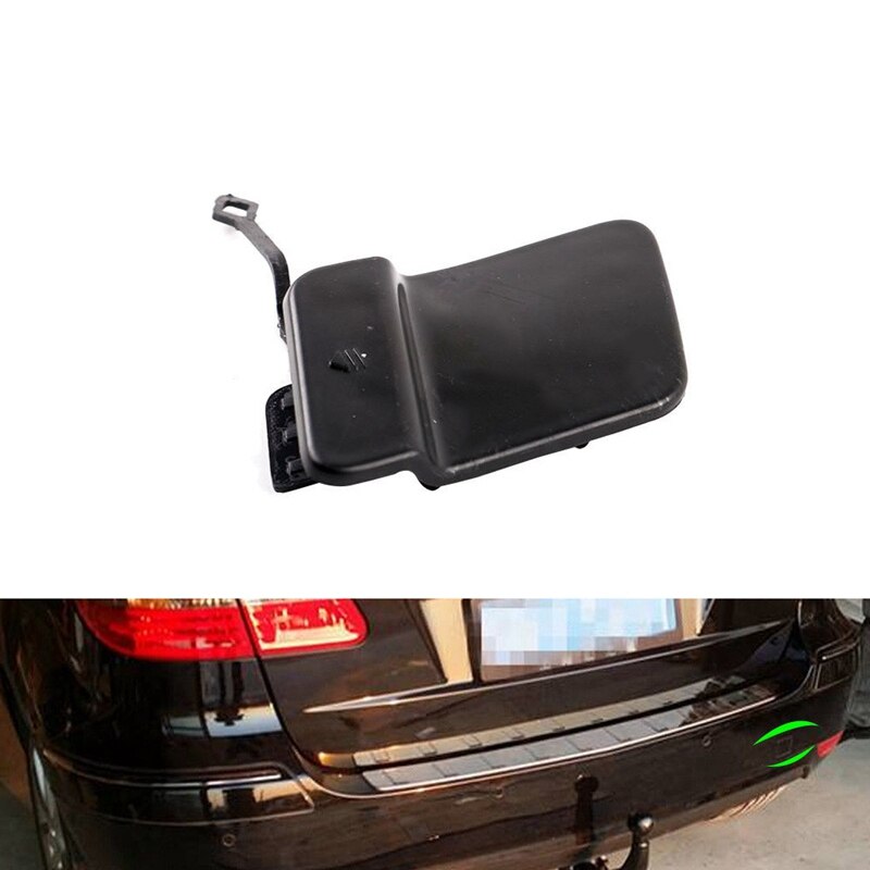 Rear Bumper Tow Eye Hook Cap Cover Unpainted 2048853223 for Mercedes-Benz X204 GLK300 GLK350