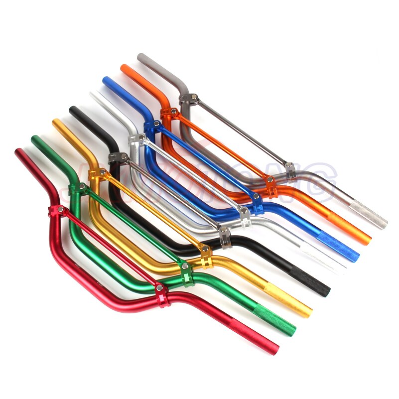 Manillar de aleación de aluminio para motocicleta, barra para escúter, ATV, para motos de 50 cc, 70 cc, 110 cc, 125 cc, 140 cc, 22 mm, 7, 8 pulgadas