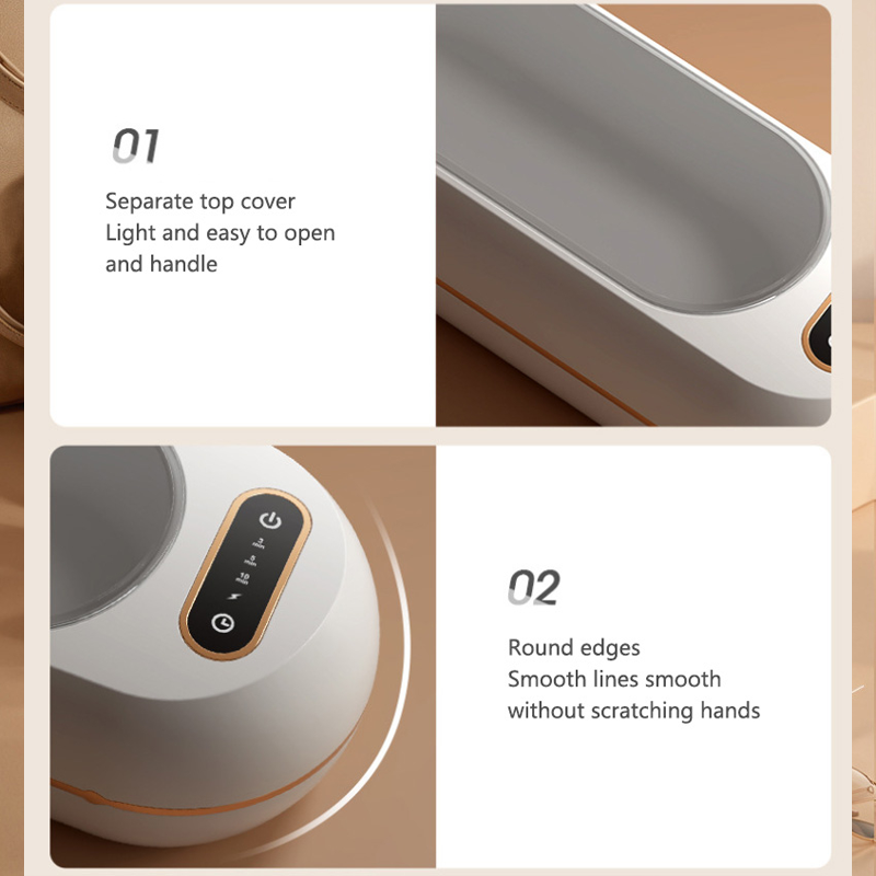 Xiaomi Multifunctionele elektrische beugeldoos Reinigingsdoos Onzichtbare houder Prothese Reinigingsmachine Sieraden Orthodontische reiniger